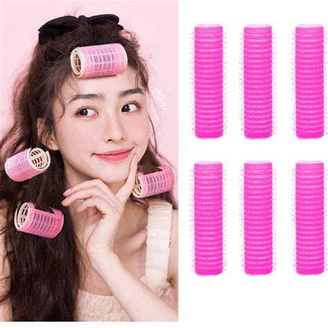 Modanu Pcs Self Grip Hair Rollers Salon Hairdressing Curlers No Heat