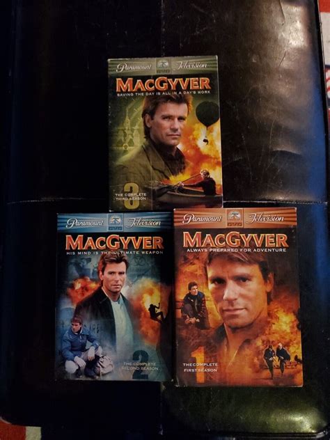 Macgyver Dvd Seasons 1 3 Ebay