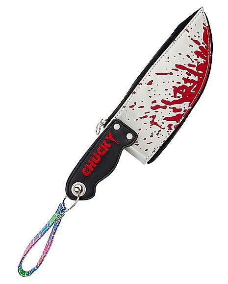 Kids Chucky Knife Wristlet Bag