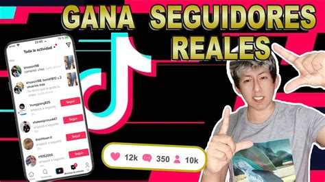 ️ 👍 Como Ganar Seguidores Reales Y Likes En Tiktok Actualizado Ultima