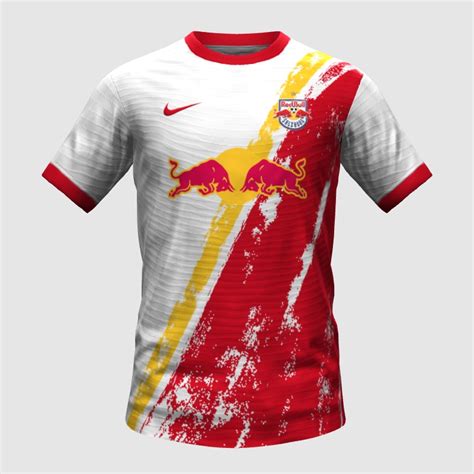 RB Salzburg Home Concept FIFA 23 Kit Creator Showcase