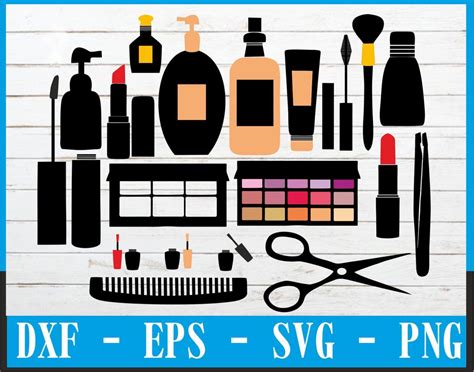 Beauty Bundle Svgmakeup Svg Bundlecosmetic Svgmakeup Svg Etsy