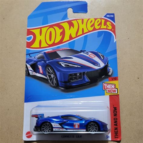 Jual Hot Wheels Kemasan Keruttekuk Corvette C8r Then And Now Blue C8r Shopee Indonesia