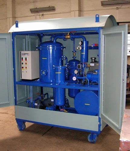 Transformer Oil Filtration Plants Single Stage Transformer Oil