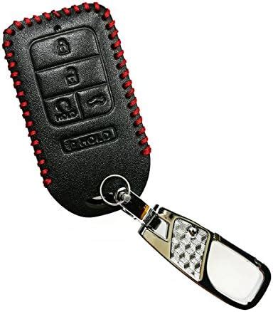 Amazon Coolbestda Latest Leather Key Fob Remote Cover Case