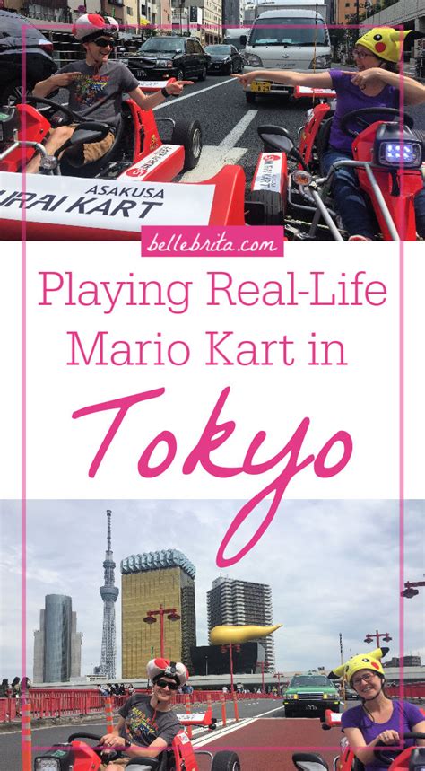 Playing Real-Life Mario Kart in Tokyo! - Belle Brita