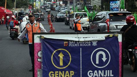 Antisipasi Kemacetan Kawasan Puncak Terapkan Ganjil Genap Pada Libur