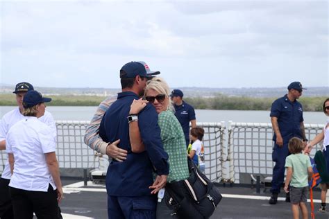 Coast Guard Cutter Kimball Returns Home Following Western Pacific