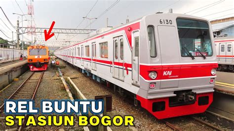 INILAH UJUNG BATAS REL KERETA LISTRIK LINTAS JAKARTA BOGOR YouTube