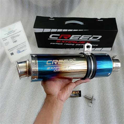 Jual Slencer Only Hanya Tabung Saja 100 Original Creed Exhaust Tipe