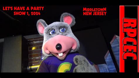 Chuck E Cheese Lets Have A Party Middletown Nj Show 1 2024