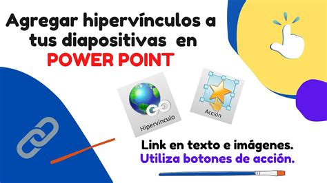 Power Point Agregar Hipervinculos Crear Accesos Directos Youtube