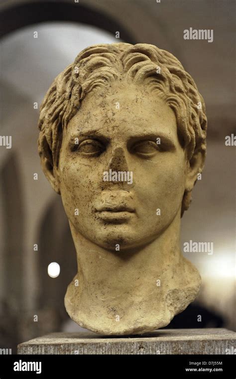 Portrait Of Alexander The Great Lysippos