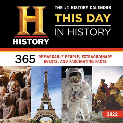 2022 History Channel This Day in History Wall Calendar: 365 Remarkable ...