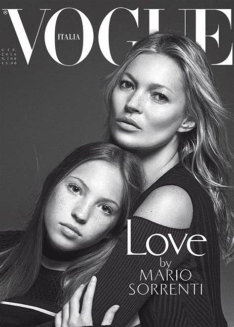 Kate Moss Daughter Lila Grace Lands Her First Vogue Cover Huffpost Uk