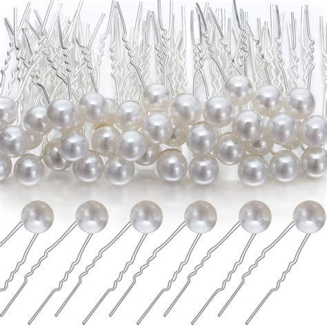 Amazon Packs Pearl Hair Pins Bridal Wedding Pearl Hair