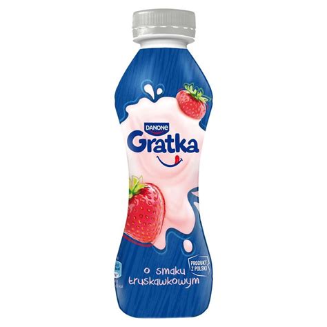 Danone Gratka Produkt Mleczny O Smaku Truskawkowym 280 G Zakupy