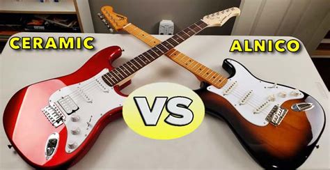 Alnico Vs Ceramic Pickups [Difference & Which is Better]