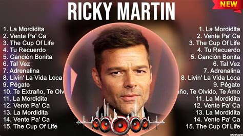 Ricky Martin Grandes Exitos Enganchados Sus Mejores Xitos Youtube