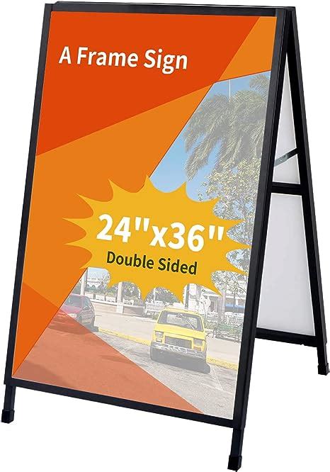 Amazon X Inch A Frame Sign Double Sided Folding Sandwich