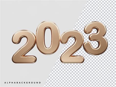 Feliz Año Nuevo 2023 Efecto De Texto Archivo Psd Premium