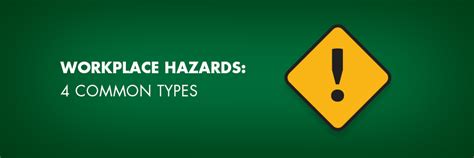 Workplace Hazards Common Types Occupational Health Center 43 OFF