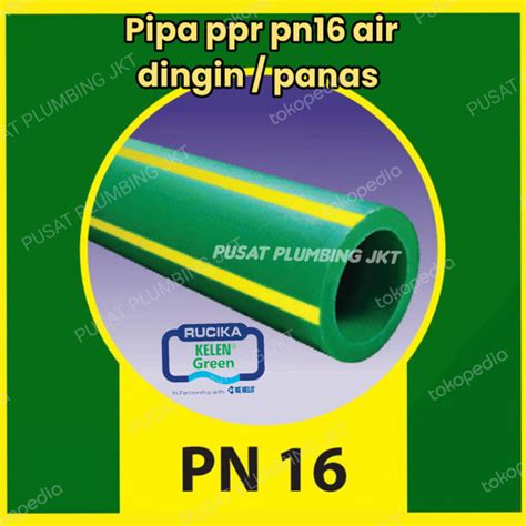 Jual PIPA PPR PN 16 RUCIKA GREEN Air Panas Dan Dingin 90mm 3 Inch