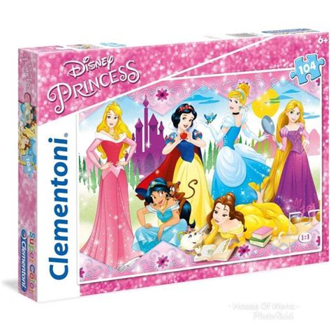 Jual Clementoni Puzzle Disney Princess Puzzle 104 Pcs Made In Italy