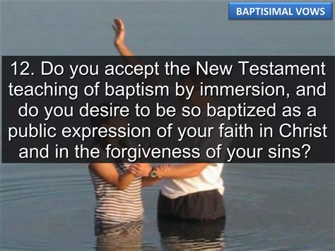 Seventh Day Adventist Baptismal Vows Standard 13 Ppt