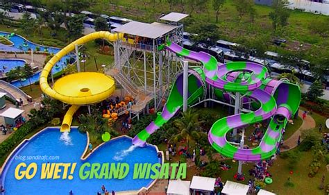 Harga Tiket Kolam Renang Go Wet Waterpark Grand Wisata 2023 Sandita Fc