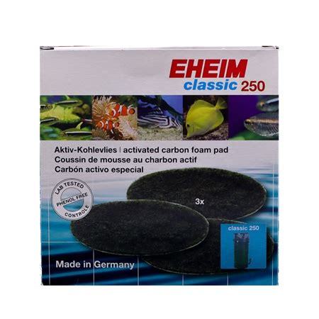 Eheim Activated Carbon Pads For Eheim Classic External Filters