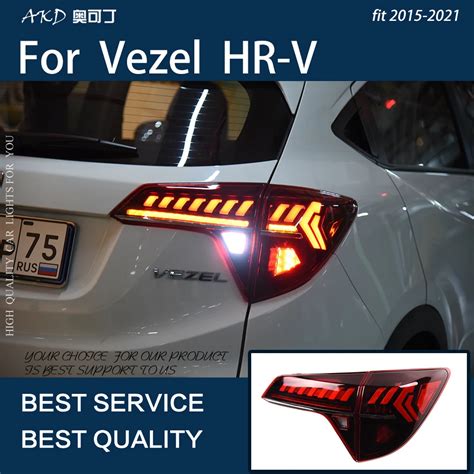 Car Lights For Honda Vezel Hr V Hrv Led Auto Taillights