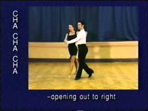 Cha Cha Dance Steps 13 Opening Out To Right YouTube