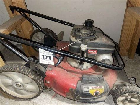 Huskee Push Mower Comas Montgomery Realty And Auction Co Inc