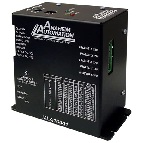 Stepper Drivers With AC Input Anaheim Automation Inc