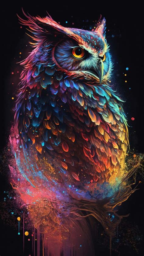 Owl Art IPhone Wallpaper HD - IPhone Wallpapers : iPhone Wallpapers in ...