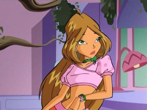 Pin By Musa Lucia Melody On Winx Club Screenshots Flora Winx Cartoon