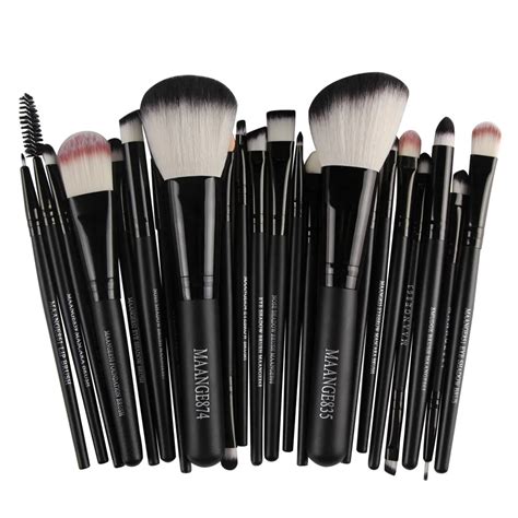 Maange New 12 Pcs Pro Makeup Brush Set Powder Foundation Eyeshadow