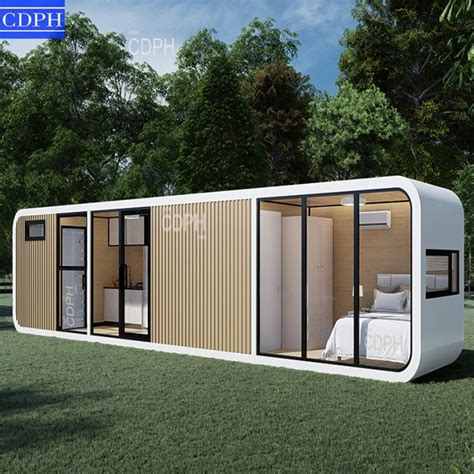 Movable Prefabricated Building Modular Office Pod Steel Structure