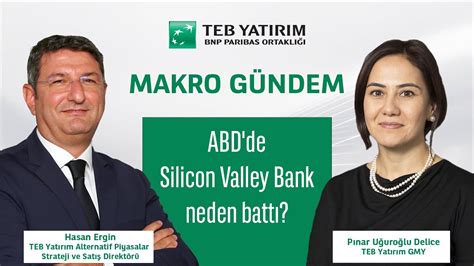 MAKRO GÜNDEM ABD de Silicon Valley Bank Neden Battı YouTube