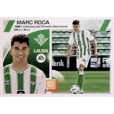 Oferta Cromo Marc Roca Real Betis Últimos Fichajes Liga Este 2023 24