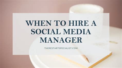 How To Hire A Social Media Manager The Restart Specialist Blog