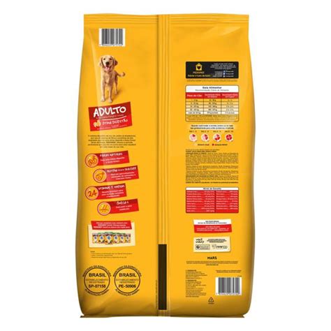 Alimento Para Cães Adultos Carne Frango E Cereais Pedigree Pacote 20kg