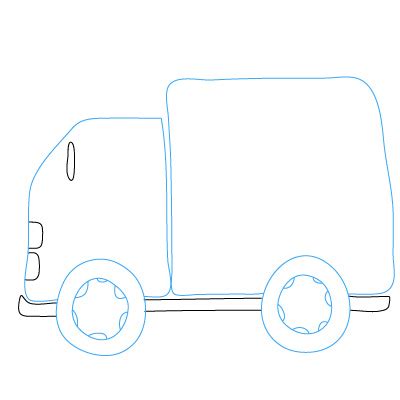 Free Truck Drawing For Kids, Download Free Truck Drawing For Kids png ...