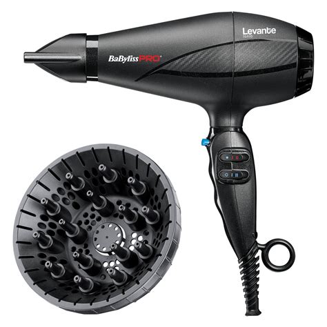 Babyliss Pro Levante Professional Hair Dryer Bab Ie Diffuser Babd E