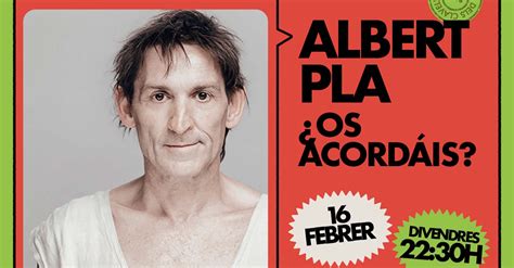 Albert Pla Dar Un Concierto En Ondara Tras Adherirse Al Festival Barnasant