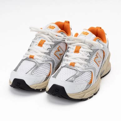 New Balance Unisex MR530EB White Orange 24 Sneaker District