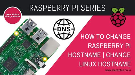 How To Change Hostname On Linux Raspberry Pi Tutorial RENAME