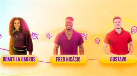 HZ Domitila Fred Nicácio e Gustavo estão no Paredão do BBB 23 A