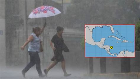 Fuertes Lluvias Se Esperan En Honduras Por Sistema De Baja Presión Que Se Forma En Nicaragua